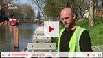 Gemeente plaatst onderwater plantenbakken voor jonge vissen