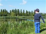 Leren vissen in Houten